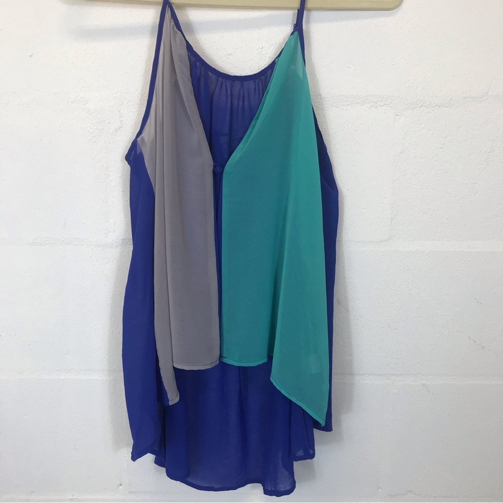 Callie Mac Flowy Tank Blouse